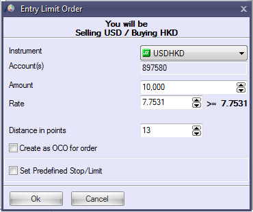 Forex ordre oco